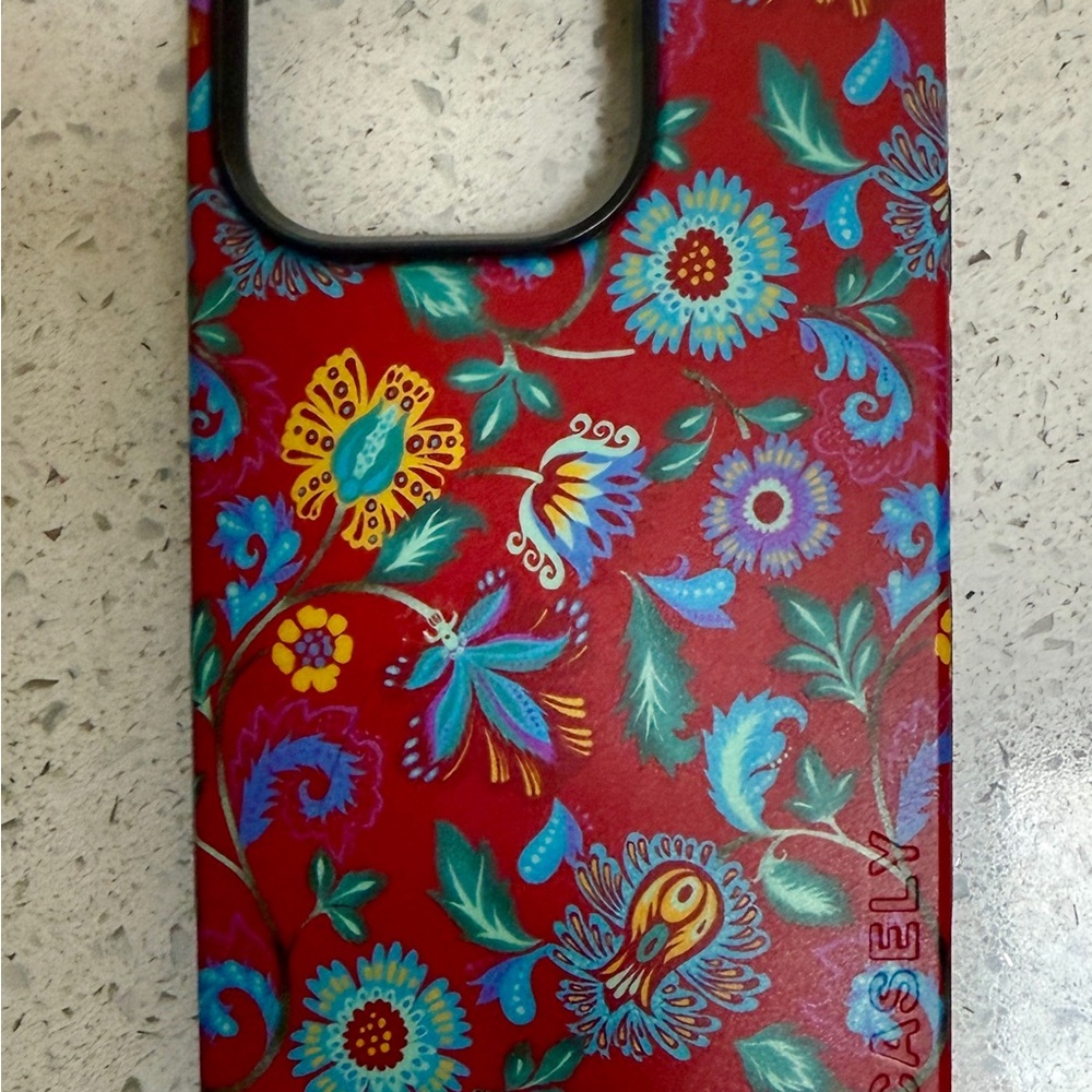Casely Kahlo Painted Flowers Case for iPhone 14 Pro